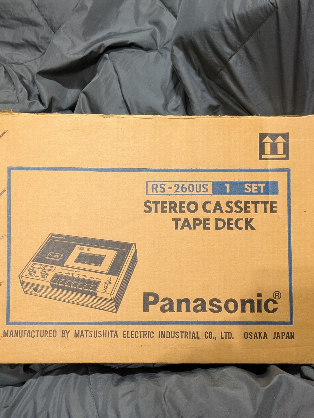Vintage Panasonic RS-260US Stereo Cassette Tape Deck - Brand New/ Original Box